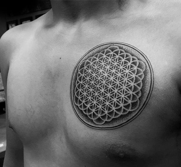 tatuaje flor de la vida 126