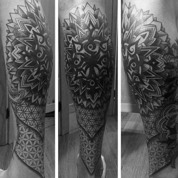 tatuaje flor de la vida 156