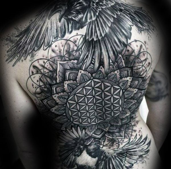 tatuaje flor de la vida 237