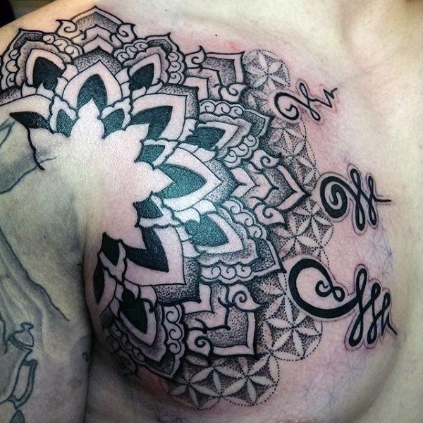 tatuaje flor de la vida 24