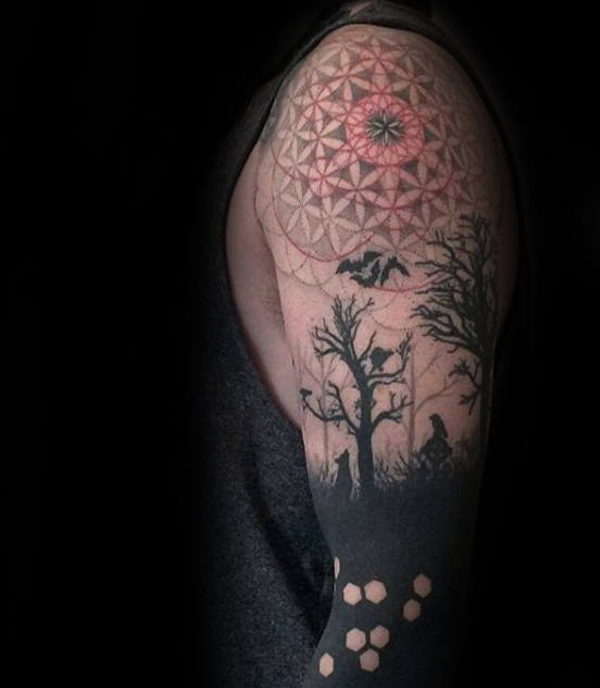 tatuaje flor de la vida 270