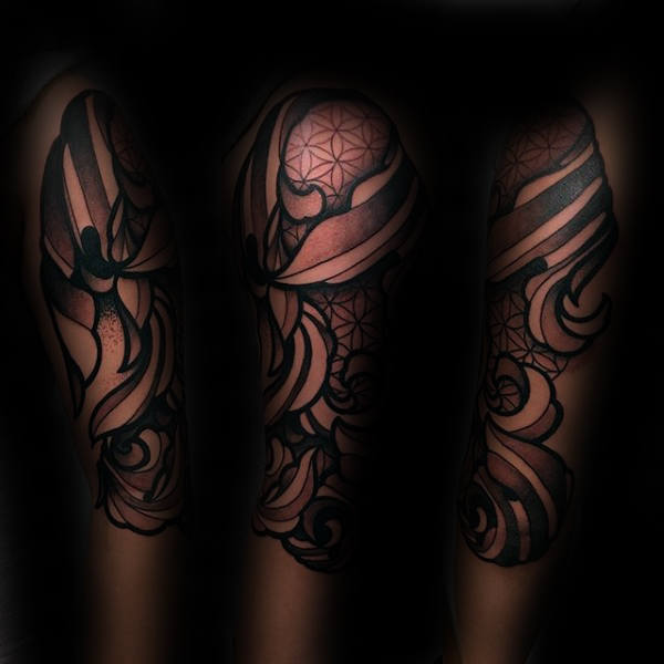 tatuaje flor de la vida 36