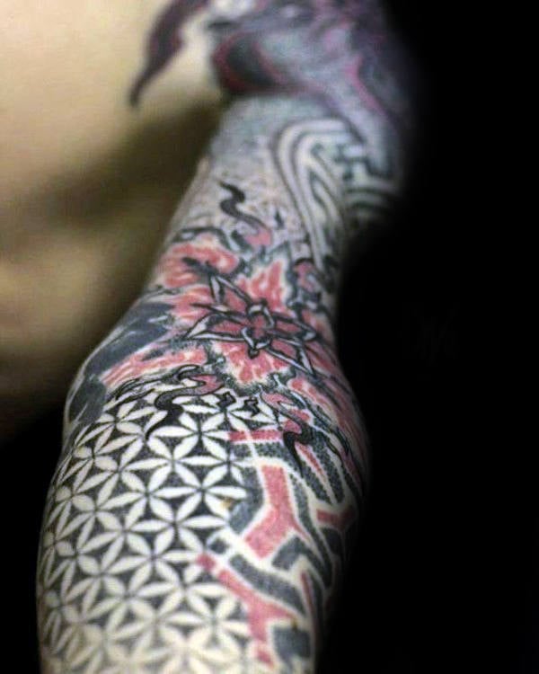 tatuaje flor de la vida 42
