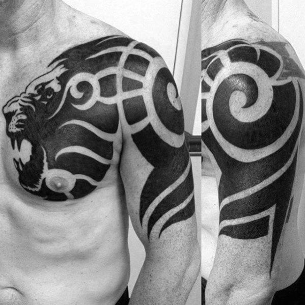 tatuaje animal tribal 55