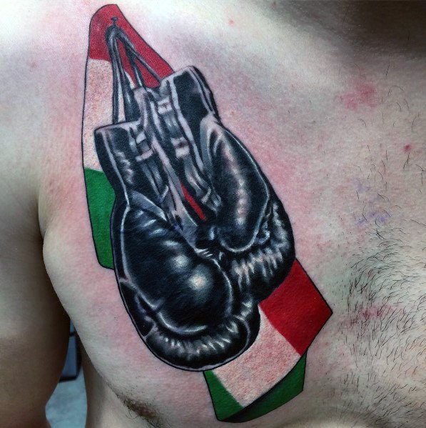 tatuaje bandera italiana 41