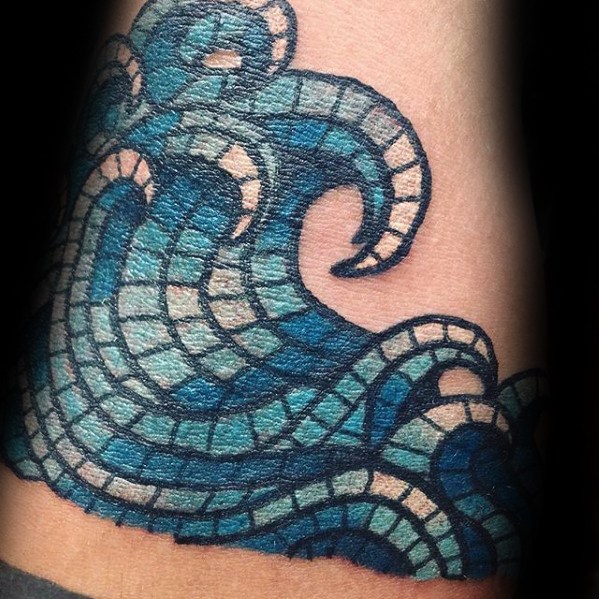 tatuaje de mosaicos 49