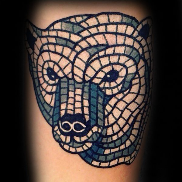 tatuaje de mosaicos 55