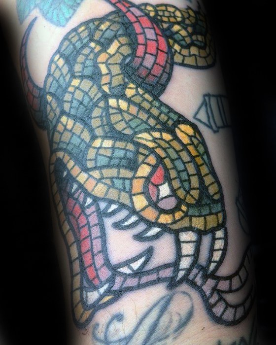 tatuaje de mosaicos 71