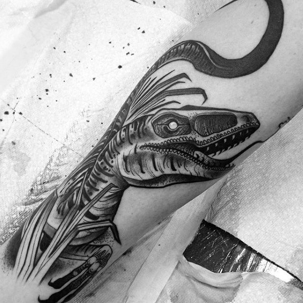 tatuaje jurassic park 91