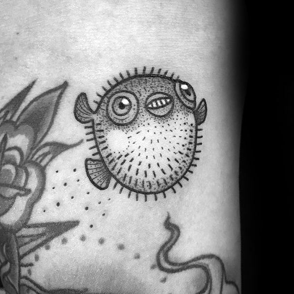 tatuaje pez globo 01
