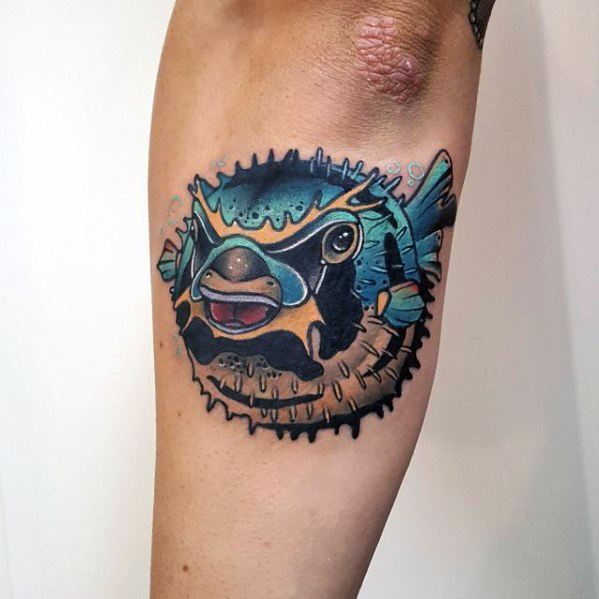 tatuaje pez globo 29