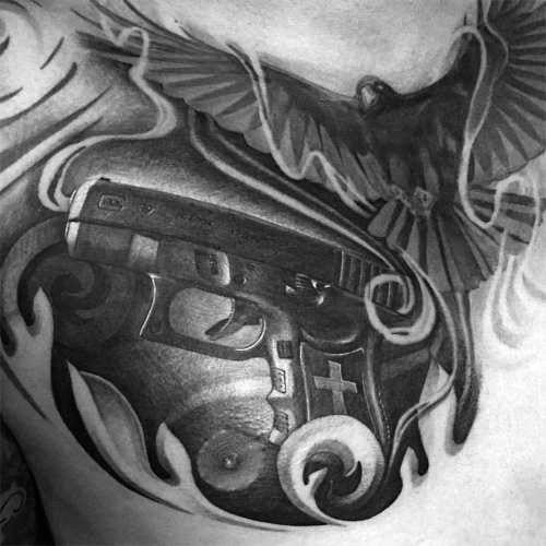 tatuaje pistola glock 01