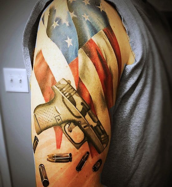 tatuaje pistola glock 39