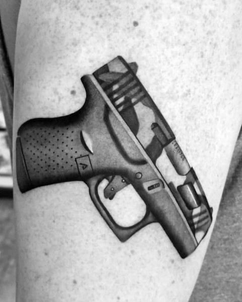 tatuaje pistola glock 47