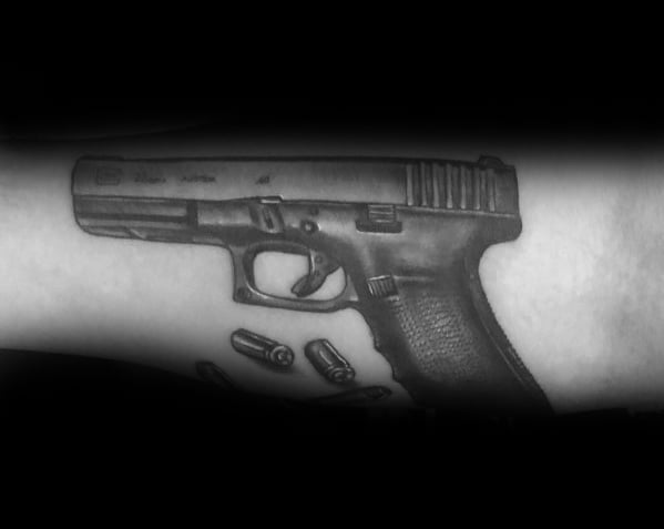 tatuaje pistola glock 59