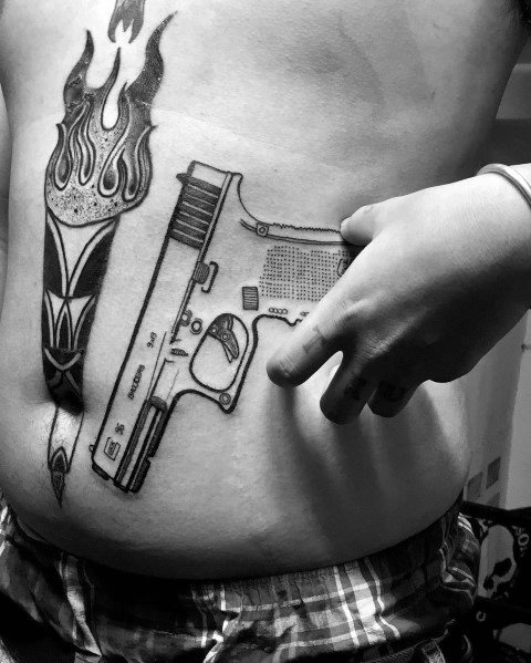 tatuaje pistola glock 63