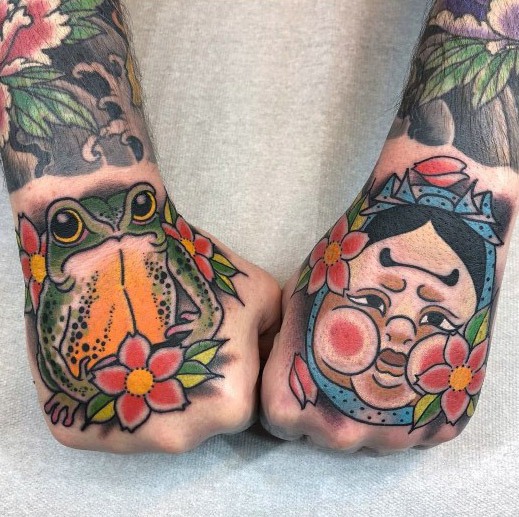 tatuaje rana japonesa hyla 25
