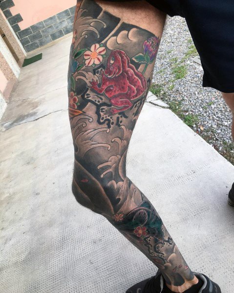 tatuaje rana japonesa hyla 63