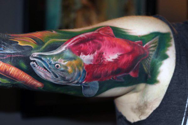 tatuaje salmon 101