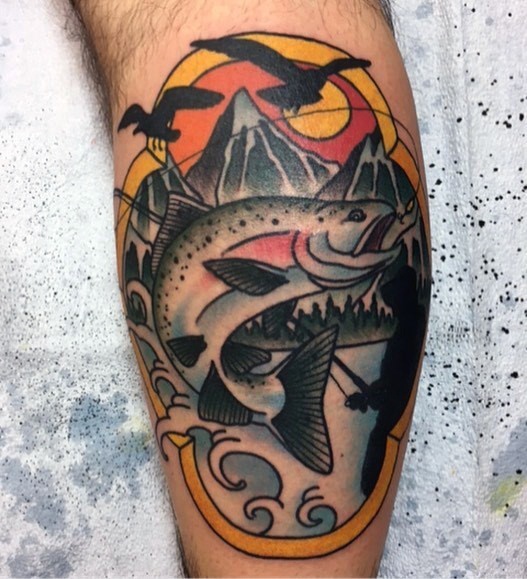 tatuaje salmon 11