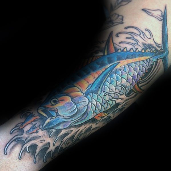 tatuaje salmon 87