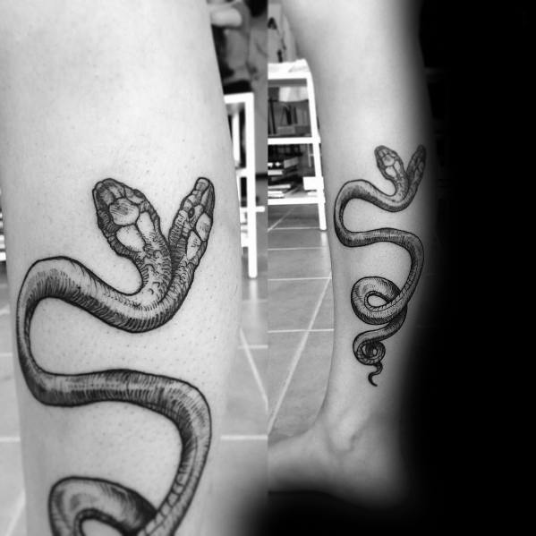 tatuaje serpiente dos cabezas 05