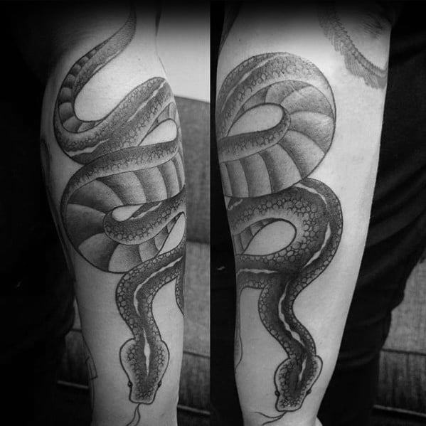 tatuaje serpiente dos cabezas 17