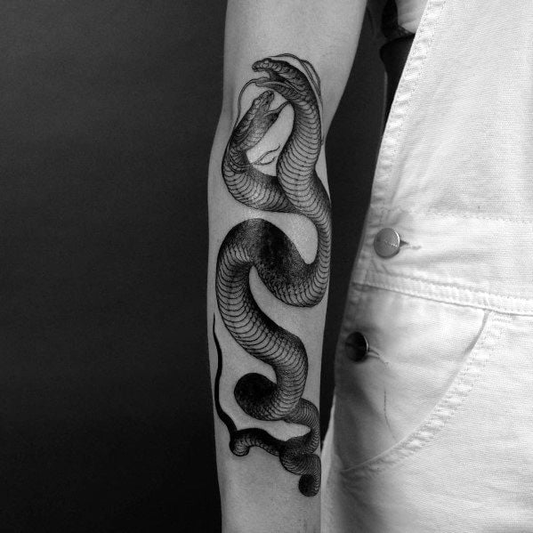 tatuaje serpiente dos cabezas 47