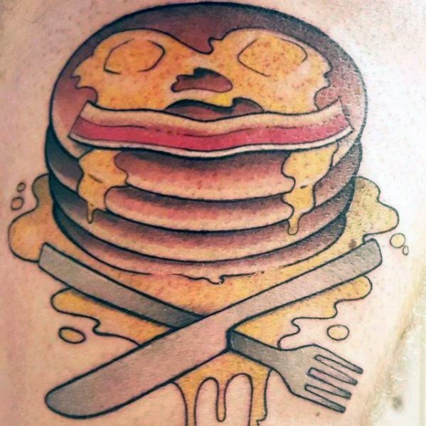 tatuaje tortita pancake 27
