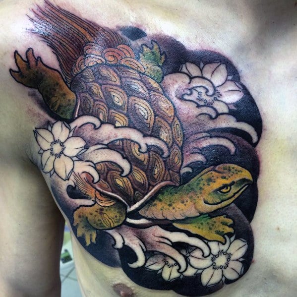 tatuaje tortuga japonesa jicotea 07