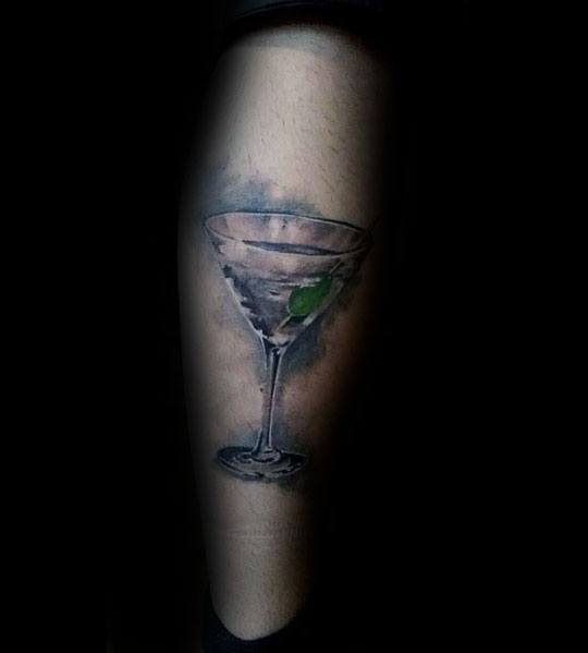 tatuaje vaso martini 41