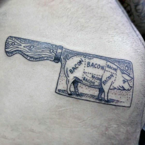 tatuaje bacon panceta 71