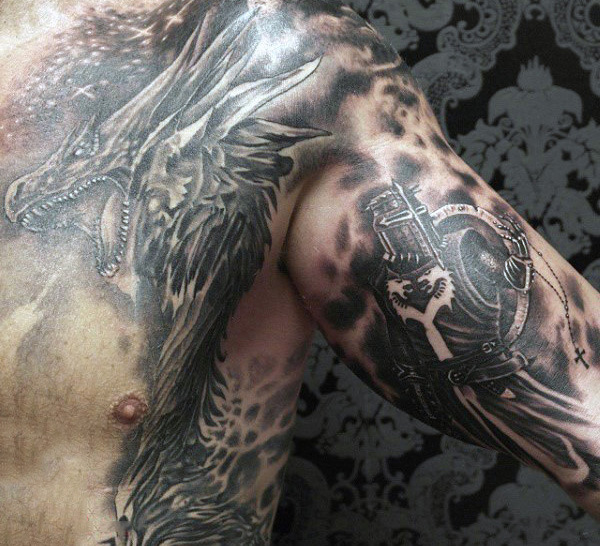 tatuaje caballero noble 141