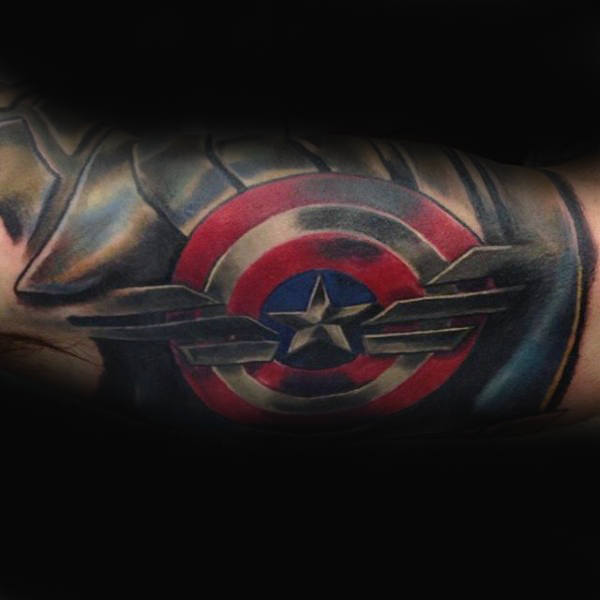 tatuaje capitan america 113
