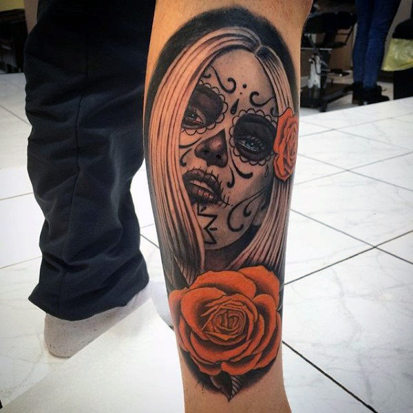 tatuaje dia de los muertos 111