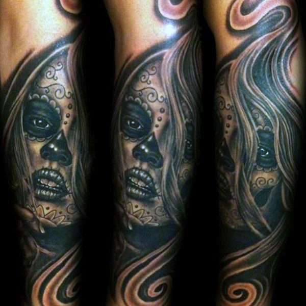 tatuaje dia de los muertos 43