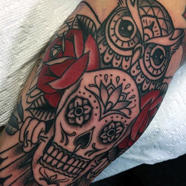 tatuaje dia de los muertos 71