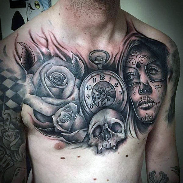 tatuaje dia de los muertos 79