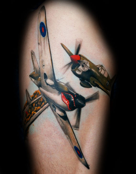 65 Tatuajes de las Fuerzas Aéreas o Ejército del Aire