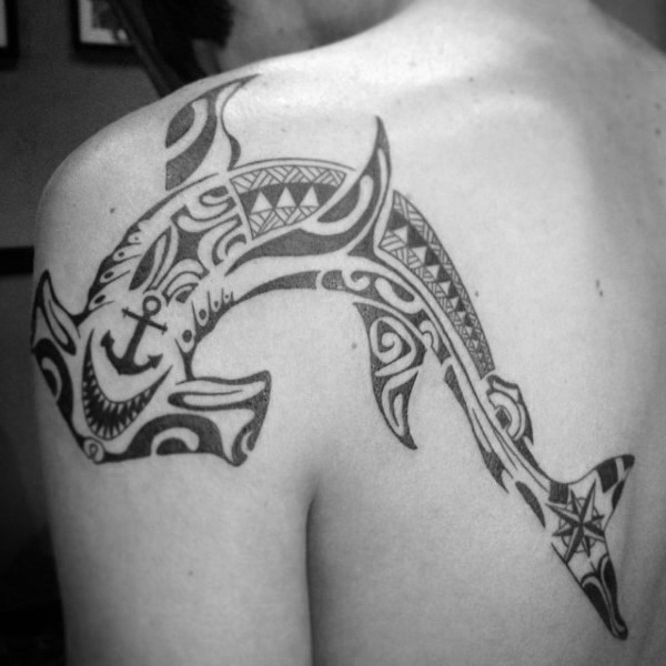 tatuaje tiburon tribal 03