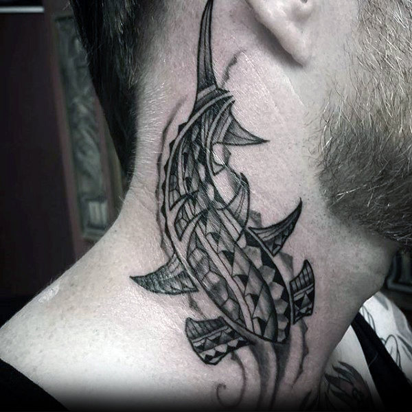 tatuaje tiburon tribal 29