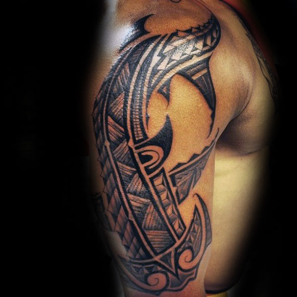 tatuaje tiburon tribal 71