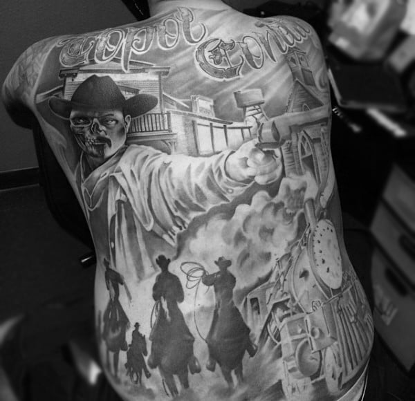 tatuaje vaquero cowboys 53