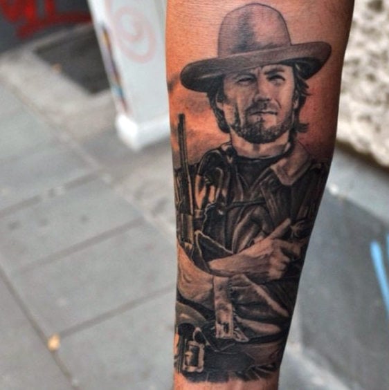 90 Tatuajes de cowboys y vaqueros del salvaje oeste