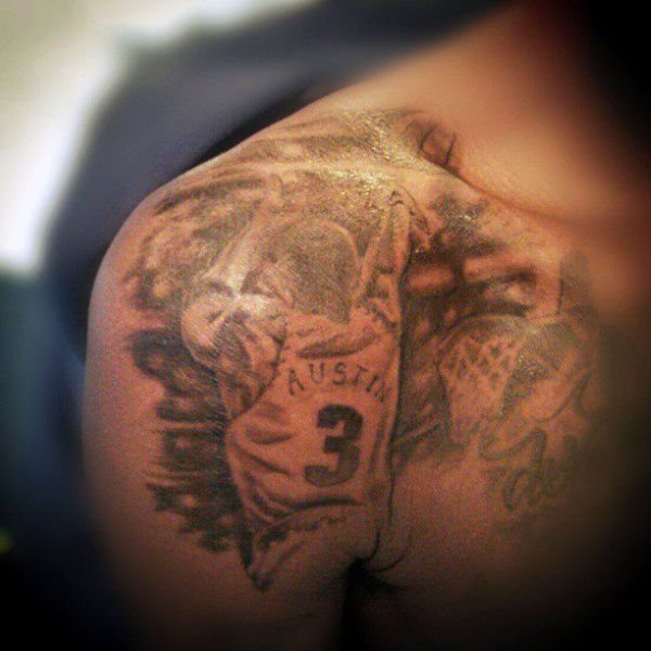 tatuaje baloncesto basquet 52