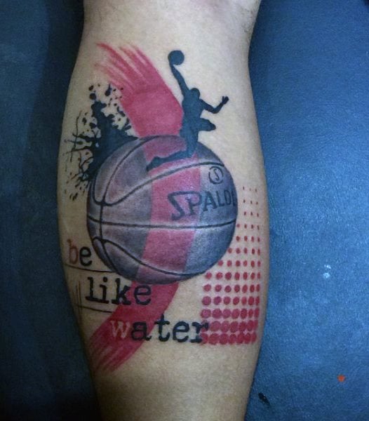 tatuaje baloncesto basquet 73