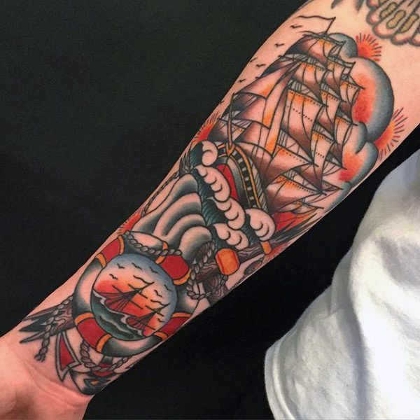 tatuaje barco 115