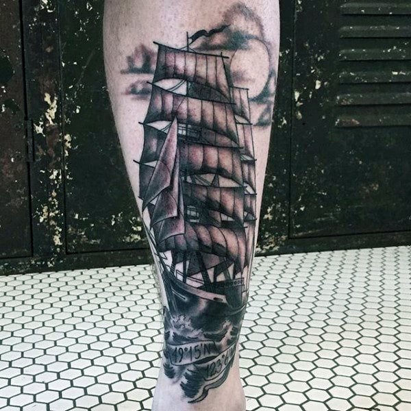 tatuaje barco 118