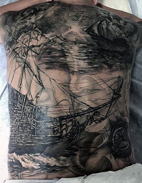 tatuaje barco 121