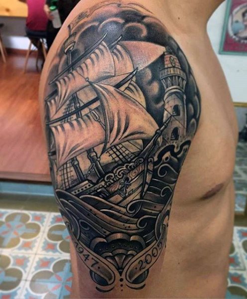 tatuaje barco 145